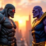 Le duel titanesque : Darkseid face à Thanos dans les comics et au grand écran